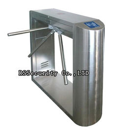 Door Access Electric Waist Height Turnstiles Security Metro Or Office