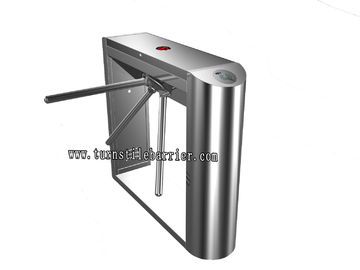 Barrier Gate Bidirectional Waist Height Turnstiles For Supermarket Entrance