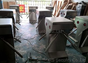 Restaurant Waist Height Turnstiles RFID Roadway Security Control