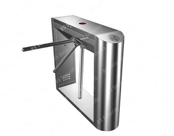 School Public Area Waist Height Turnstiles Automatic RFID   DC24v Gate