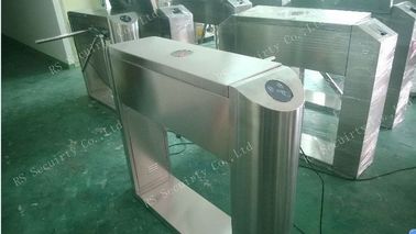 Supermarket Hotel Waist Height Turnstiles Bi-direction Automated Gate Systems