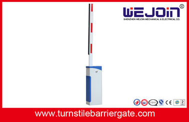 Red Intelligent Automatic Road Boom Barrier Gate With Limit Switch