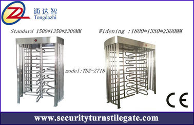 Automatic full height Single Turnstile access control  Pedestrian Barrier Gate