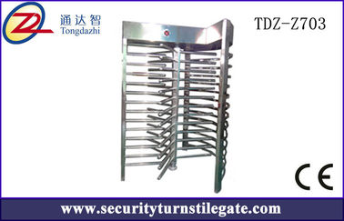 RFID Single Full Height Turnstile Access Control , security Mechanical Turnstile
