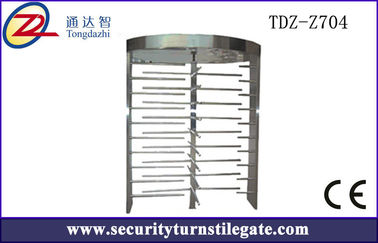High security card reader model rfid Turnstile Full Height DC motor 24V