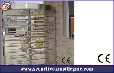 High security card reader model rfid Turnstile Full Height DC motor 24V