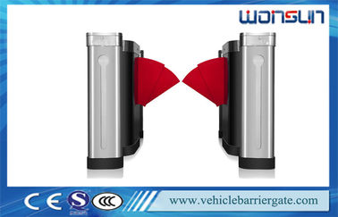 Biometric Access Control Flap Barrier Gate For Spare Club , bi-direction Gate