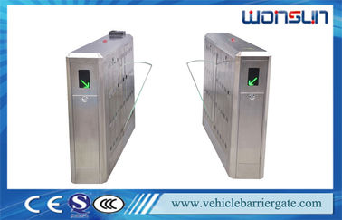 Alarm High Speed Retractable Flap Barrier Auto Detection Flap Gate