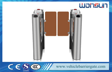 Full automatic Flap Barrier Gate 110V / 220V With 304 Stainless Steel