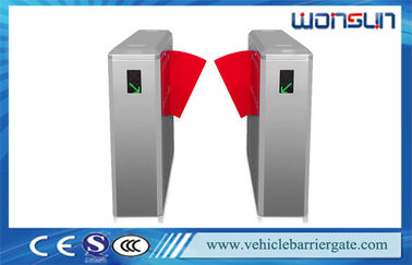 Pedestrian Control Security Flap Barrier Turnstile