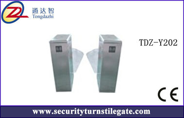 High speed Flap Turnstile Barrier Gate with security system , 600*300*1000 mm