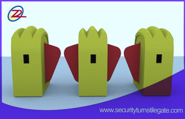 Security kids flap turnstile barrier gate with anti-pinch function
