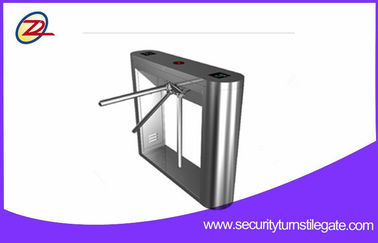 TCP / IP Tripod Full Height Turnstile Mechanical Rfid Control System
