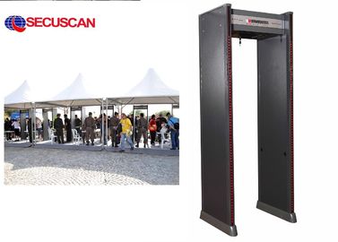 Chinese Made Door frame metal detector with 2 LED light bar and high sensitivity