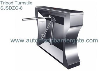Single / Double Direction Stainless Tripod Turnstile For Bus Station