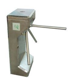 Time Attendance / Tolling 0.2S Stainless Steel ID Card Tripod Turnstile Gate for Musem