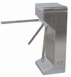 Time Attendance / Tolling 0.2S Stainless Steel ID Card Tripod Turnstile Gate for Musem