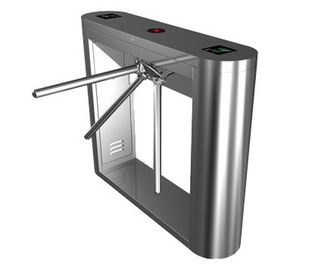 Magnetic Card Stainless Steel Tripod Turnstile Gate for Supermarket