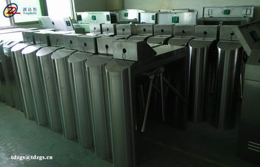 Outdoor Electronic Entry Tripod Turnstile Gate , 600 MM channel width