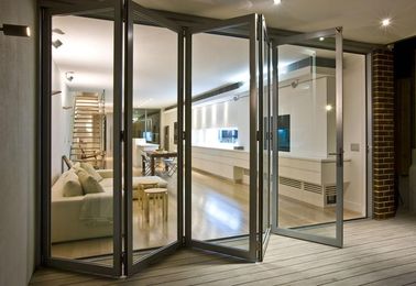 Aluminium bi-fold door