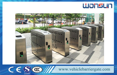 CE Approved Swing Barrier Gate Single Or Dual Entrance Identification Card