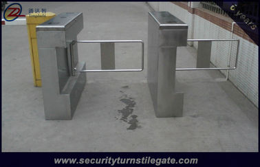 Stainless waterproof swing barrier gate / access control Turnstile with mifare reader