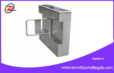 Stainless waterproof swing barrier gate / access control Turnstile with mifare reader