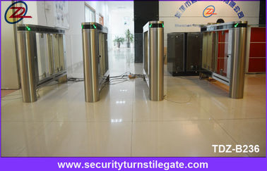 Building speed gate  , fingerprint attendance system swing barrier