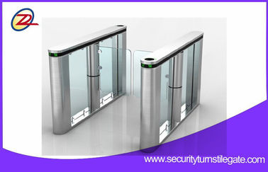 Stainless Steel Gate Swing Barrier Access Control For Bank Entrance