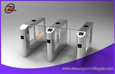 Stainless Steel Gate Swing Barrier Access Control For Bank Entrance