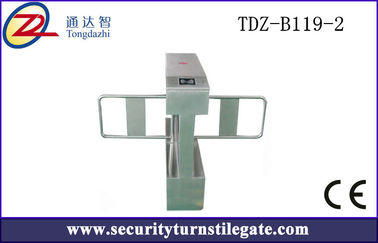 OEM Pedestrian Automatic Swing Barrier Gate with RFID access control reader