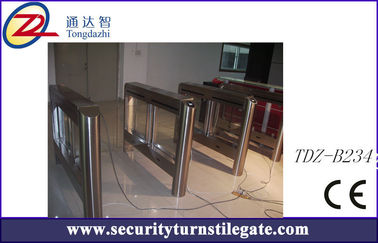 ODM 304 stainless steel Swing Barrier Gate RFID turnstile Entry Systems