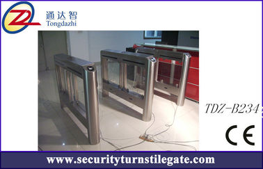 ODM 304 stainless steel Swing Barrier Gate RFID turnstile Entry Systems