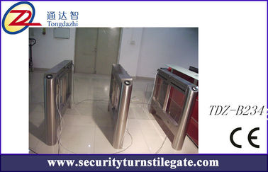 ODM 304 stainless steel Swing Barrier Gate RFID turnstile Entry Systems