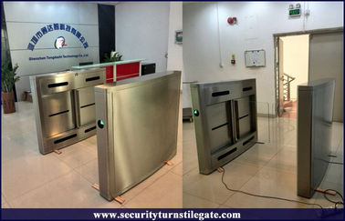 Automatic Subway Turnstile swing barrier gate for wheelchairs , 316 stainless steel