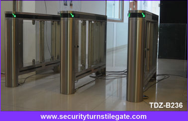 Rfid card reader swing barrier gate waterproof RS485 Interface