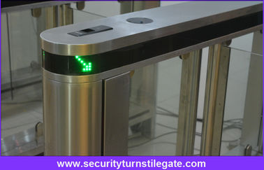 Rfid card reader swing barrier gate waterproof RS485 Interface