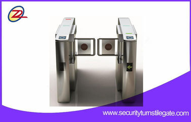 Pedestrian Swing Barrier Gate Access Control Card Access Glass Turnstiles