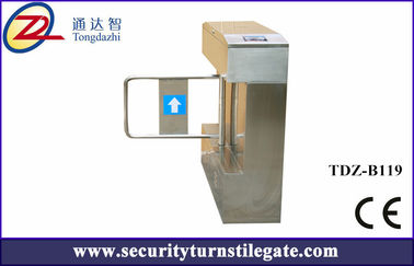 Custom RFID access control Turnstile swing barrier gate with LED display