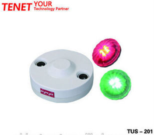 Vehicle / car park guidance system with ultrasonic detector to search free lots