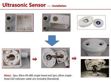 PGS Ultrasonic Sensor Car Bay Parking Guidance System for indoor parking garage