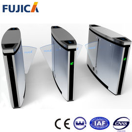 Automatic IP44 Flap Barrier Gates Stainless Steel For School Access Control