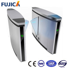 Automatic IP44 Flap Barrier Gates Stainless Steel For School Access Control