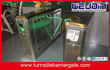 DC 24V Metro Flap Barrier Gate Controlled Access Turnstiles