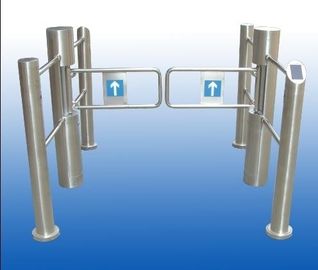 Waist height pedestrian swing turnstile