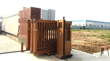 Automatic Folding Motorized Sliding Gate With Wireless Remote Control