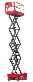6m Vertical Telescoping Self Propelled Scissor Lift with Single Extension Platform