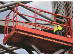 6m Vertical Telescoping Self Propelled Scissor Lift with Single Extension Platform