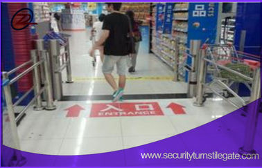 High Speed Gate Supermarket Turnstile Swing Gate For Supermarket