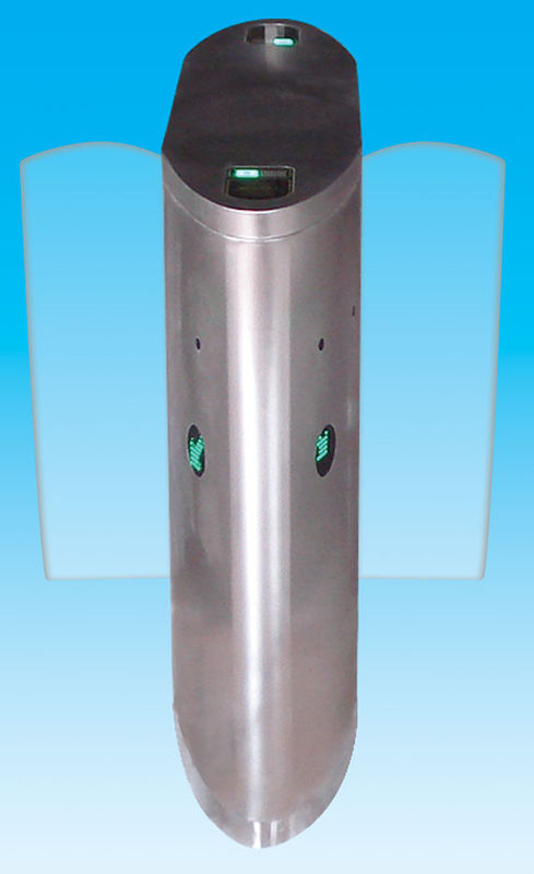 304 stainless steel optical turnstiles indoor / outdoor with RS485 communication interface